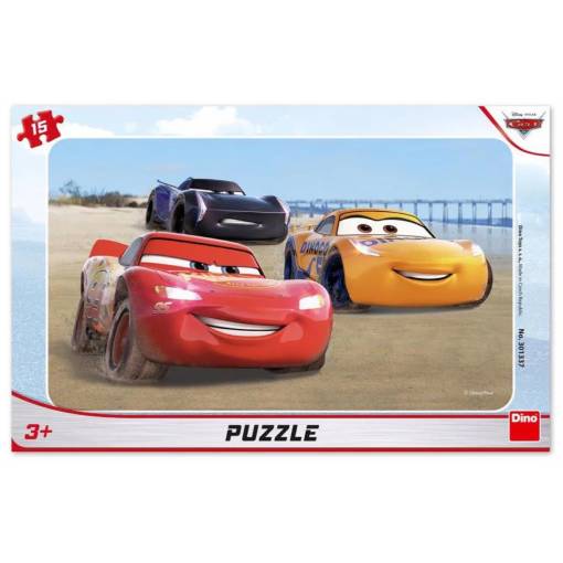 Foto - Dino pohádkové puzzle - Cars, 15 dílků