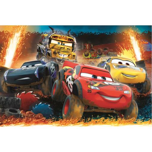 Foto - Trefl pohádkové puzzle - Cars, 100 dílků