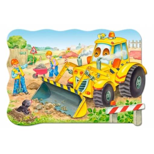 Foto - Castorland pohádkové puzzle - Bulldozer in Action