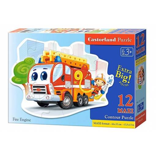 Foto - Castorland pohádkové puzzle - Fireman, 12 dílků