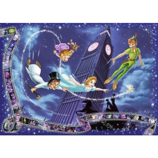 Foto - Ravensburger Disney puzzle - Peter Pan, 1000 dílků