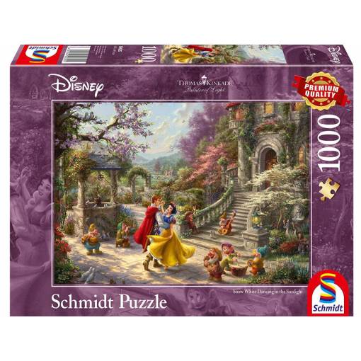 Foto - Schmidt Thomas Kinkade puzzle - Dancing with the prince, 1000 dílků