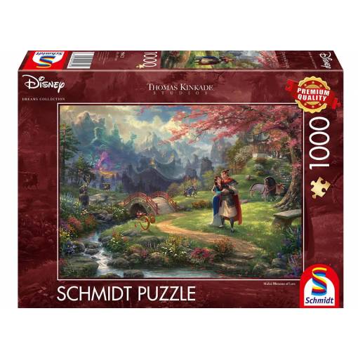 Foto - Schmidt Thomas Kinkade puzzle - Mulan Blossoms of Love, 1000 dílků