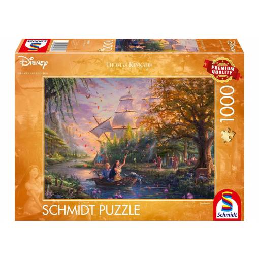Foto - Schmidt Thomas Kinkade puzzle - Disney Pocahontas, 1000 dílků