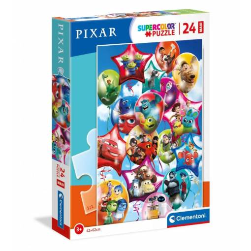 Foto - Clementoni pohádkové puzzle - Pixar Party, 24 dílků