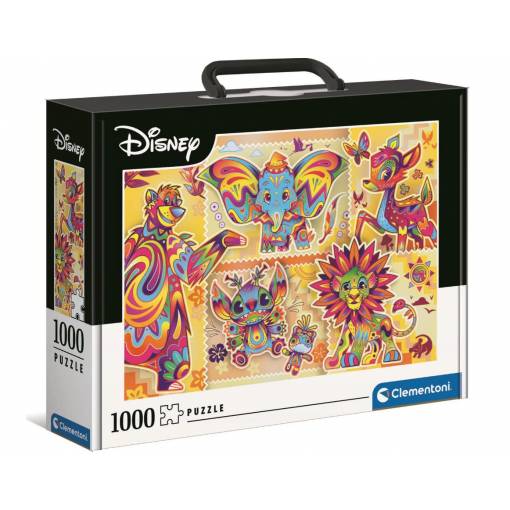 Foto - Clementoni pohádkové puzzle - Disney Brief case, 1000 dílků