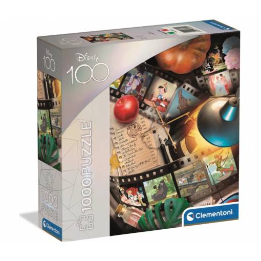 Foto - Clementoni pohádkové puzzle - Disney Movie Classics, 1000 dílků