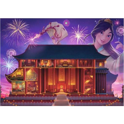 Foto - Ravensburger pohádkové puzzle - Mulan, 1000 dílků