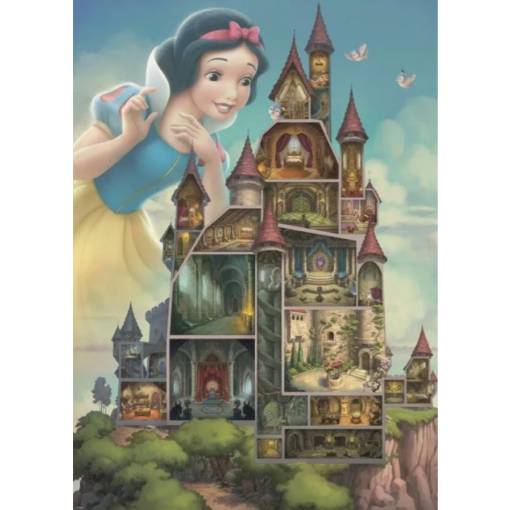 Foto - Ravensburger pohádkové puzzle - Disney Snow White, 1000 dílků