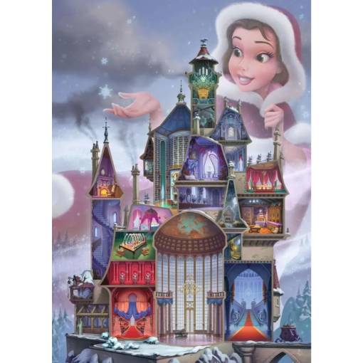 Foto - Ravensburger pohádkové puzzle - Disney Castle Collection, 1000 dílků
