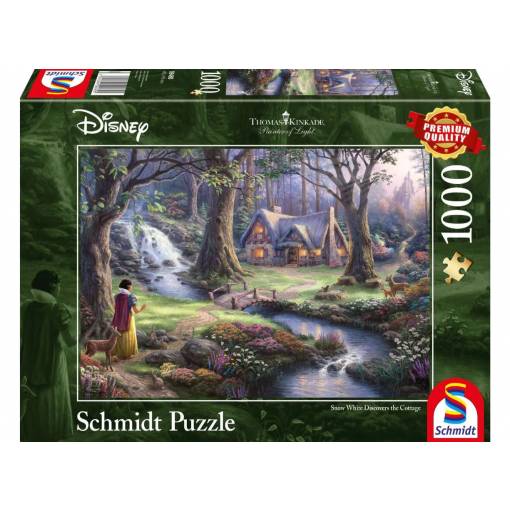 Foto - Schmidt Thomas Kinkade puzzle - Snow White, 1000 dílků