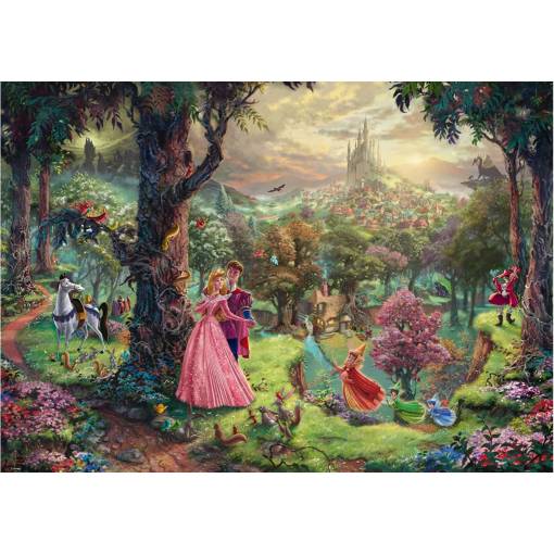 Foto - Schmidt Thomas Kinkade puzzle - Sleeping Beauty, 1000 dílků