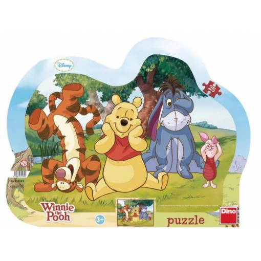 Foto - Dino pohádkové puzzle - Winnie the Pooh, 25 dílků