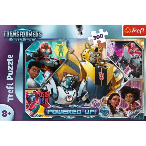 Foto - Trefl pohádkové puzzle - Transformers, 300 dílků