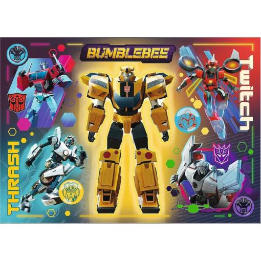 Foto - Trefl pohádkové puzzle - Transformers, 200 dílků