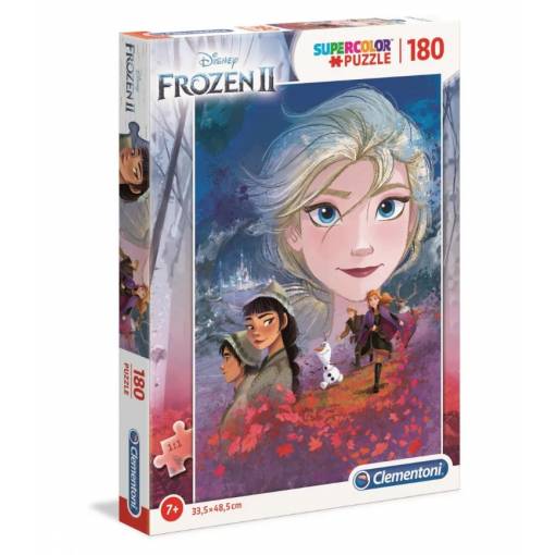 Foto - Clementoni Frozen puzzle - Land of ice, 180 dílků