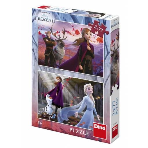 Foto - Dino Frozen puzzle - Frozen II, 154 dílků