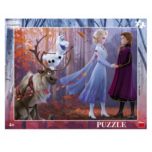 Foto - Dino Frozen puzzle - Frozen II, 40 dílků