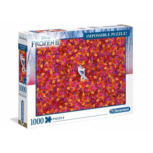 Foto - Clementoni Frozen puzzle - Olaf, 1000 dílků