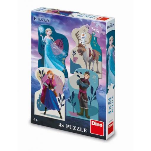 Foto - Dino Frozen puzzle - Friendship, 54 dílků