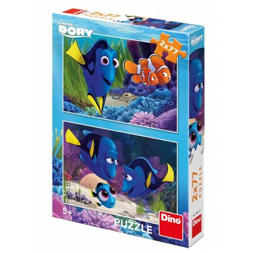 Foto - Dino Nemo puzzle - Dory was found, 77 dílků