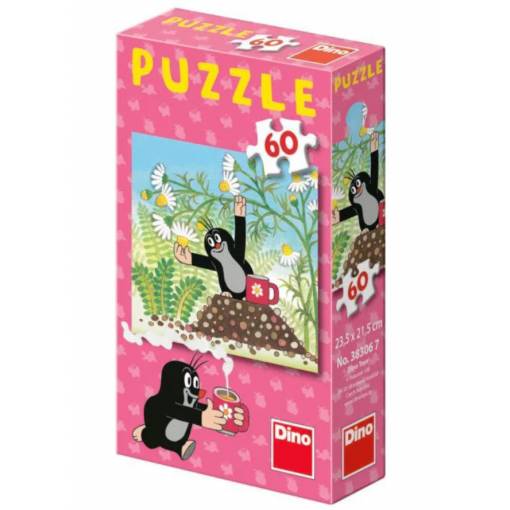 Foto - Dino pohádkové puzzle - Krtek a heřmánek, 60 dílků
