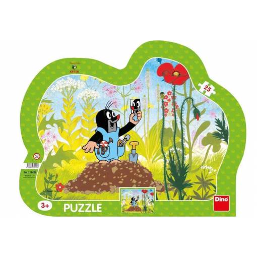 Foto - Dino pohádkové puzzle - Krtek a kalhotky, 25 dílků