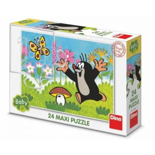Foto - Dino pohádkové puzzle - Krtek a houba Maxi, 24 dílků