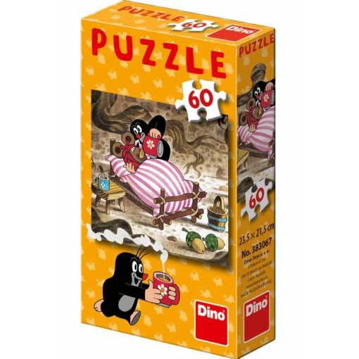 Foto - Dino pohádkové puzzle - Krtek léčitel, 60 dílků
