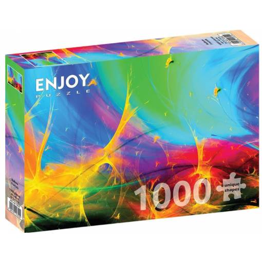 Foto - Enjoy puzzle - Rainbow Fractals, 1000 dílků