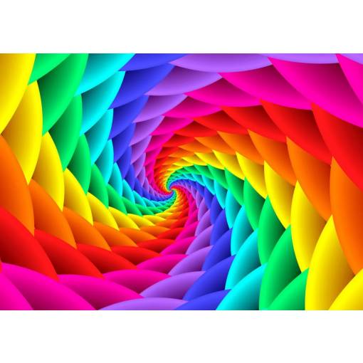 Foto - Enjoy puzzle - Rainbow Circle, 1000 dílků