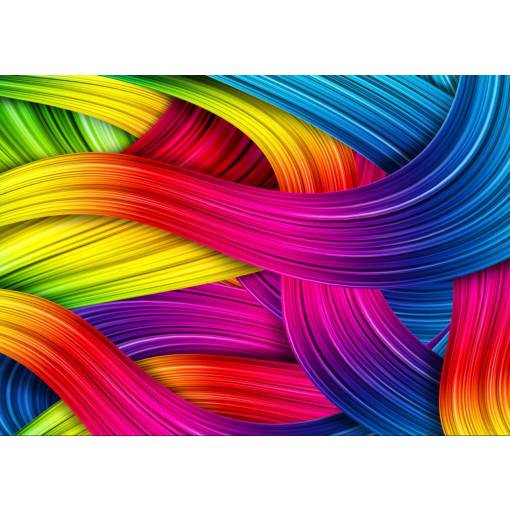 Foto - Enjoy puzzle - Knitting Rainbows, 1000 dílků
