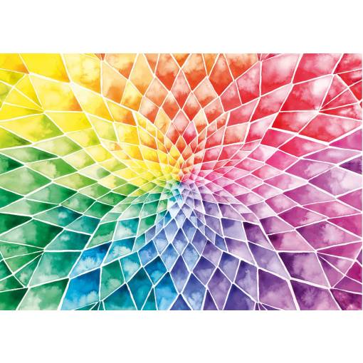 Foto - Schmidt puzzle Josie Lewis - Colorful flower, 1000 dílků