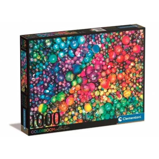 Foto - Clementoni puzzle - Colorboom Marbles, 1000 dílků