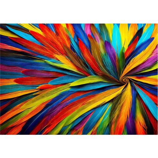 Foto - Enjoy puzzle - Feathers, 1000 dílků
