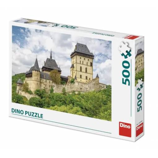 Foto - Dino puzzle - Karlštejn Česká Republika, 500 dílků