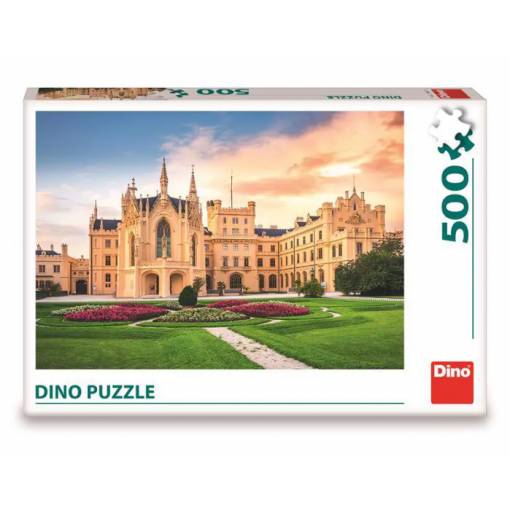Foto - Dino puzzle - Zámek Lednice, 500 dílků