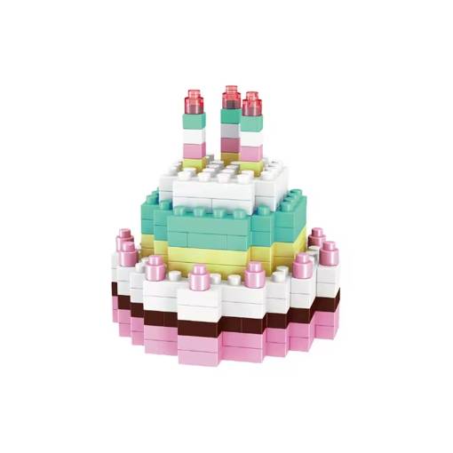 Foto - Stavebnice Fast Food - Birthday cake