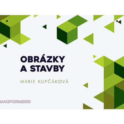 Foto - MAGFORMERS Výukové karty Geometrie 1 - Obrázky a stavby