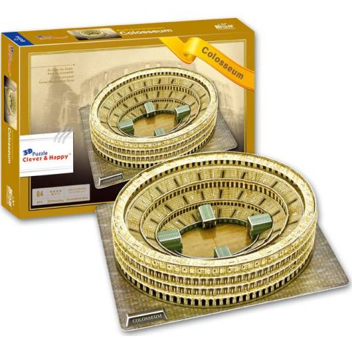 Foto - CLEVER&HAPPY 3D puzzle - Koloseum, 84 dílků