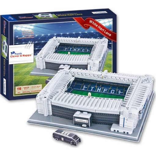 Foto - CLEVER&HAPPY 3D puzzle Stadion White Hart Lane - FC Tottenham Hotspur, 198 dílků