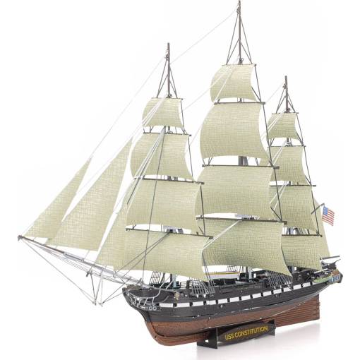 Foto - METAL EARTH 3D puzzle - Premium Series: Loď USS Construction