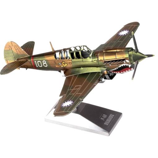 Foto - METAL EARTH 3D puzzle - P-40 Warhawk