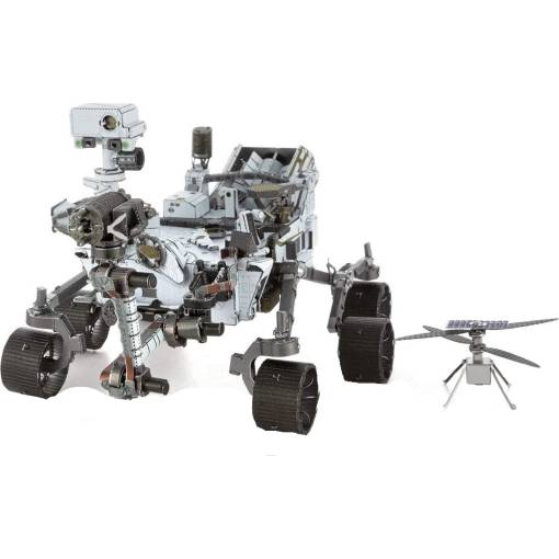 Foto - METAL EARTH 3D puzzle - Mars Rover Perseverance & Ingenuity Helicopter