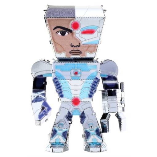 Foto - METAL EARTH 3D puzzle - Justice League: Cyborg figurka