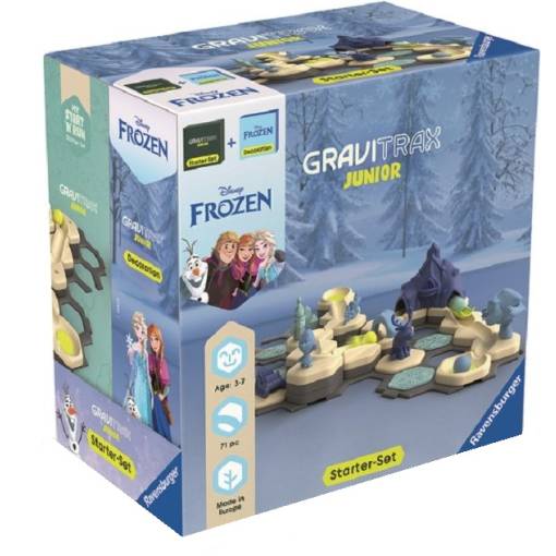 Foto - RAVENSBURGER GraviTrax Junior Bundle - Startovní sada Start, Disney Ledové Království