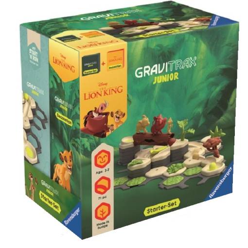 Foto - RAVENSBURGER GraviTrax Junior Bundle - Startovní sada Start, Disney Lví král