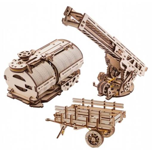Foto - UGEARS 3D puzzle - Příslušenství k Trucku UGM-11, 322 dílků