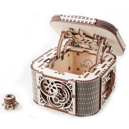 Foto - UGEARS 3D puzzle - Šperkovnice, 190 dílků