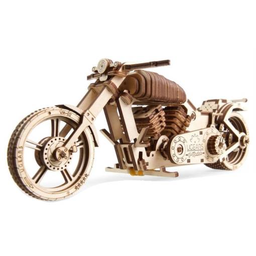 Foto - UGEARS 3D puzzle - Motorka, 189 dílků
